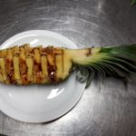 Ananas met kokosroom